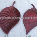 simple leaf shape candle holder AL-031