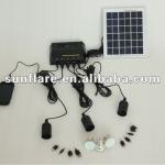 small and cheap portable home used led solar light system with 3 LED light SF-009