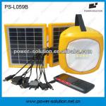 solar Led lantern with 8LED and double solar panel lantern PS-L059B