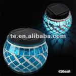 Solar Mosaic Glass Decor Landscape Lamp,Solar Light ES066A