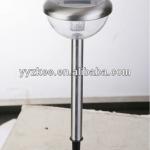 Solar Outdoor Lawn / LED Stainless Steel Garden Light 7008