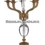 solid crystal brass table lamp MGT13036-5