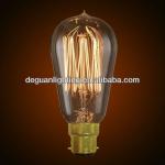 ST64 B22 30W Squirrel Cage Filament Bulbs ST