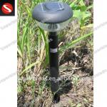 Stainless Steel 10 Inch Round Top Solar Lawn Lamp post SV-SL-1019