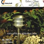 stainless steel solar garden lights