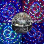 Super DMX Sound active Six color LED crystal magic ball light,SUPER LED DOME PLUS dj disco club Christmas new year shining LED X-MB 05