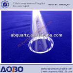 the high-quality transparent fused quartz tube/silica glass tube fused quartz tube