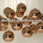 Tom Dixon Modern glass ball copper chandelier 8041-400