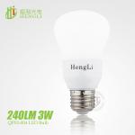 Top quality 3W led bulbs e27 HL-QP03-004