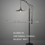 trukey style, metal shade stand lamp.MLJ0502-1B MLJ0502-1B