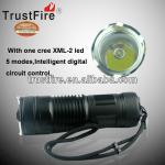 TrustFire wholesale A9-2 cree XML-2 LED 800 Lumens led torch rechargeable night light with CE A9-2