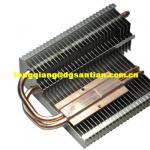 two copper pipes led cooler led heatsink ST-L08