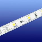 UL listed 3 years guarantee 8mm Width PCB 60PCS 3528 SMD/M Non-Waterproof LED Strip(Color:White) BV-FlexB-N-60-W