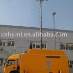 Vehicle-mounted Telescopic Mast Lighting Tower and High Mobile lighting mast QG