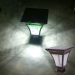 Villa Fence Decorative Solar Outdoor Pillar Light(DL-SPS001-2) DL-SPS001-2