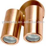 Wall spotlight adjustable solid copper twin heads wall spot light outdoor or indoor SP1304CP