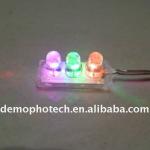 Waterproof 3VDC LED Resistor Free LED Flashing Strip Light DMPT-FSL-2C3-03F10-W