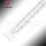 White coated halogen energy saving quartz glass infrared heater elements STSTW