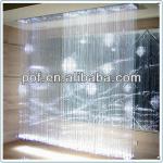 White residential fiber optic lighting , PMMA plastic optical fiber , plastic chandeliers &amp; pendant light DS394