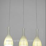 white restaurant glass pendant lamp made in China YP6707