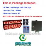 wholesale Hidly led digital- display digital price signs PE-AAAAZR