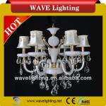 WL-03/6 Hot 6 lights white glass pendent light WL-03/6