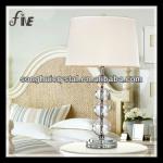 Zhongshan White Color k9 Crystal Table Lamp TL-002